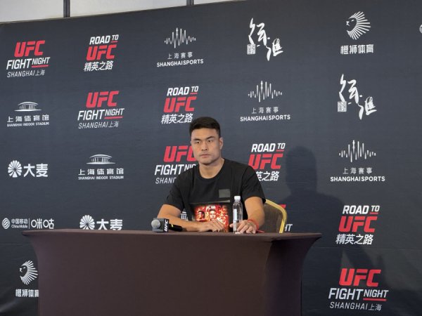 UFC格斗之夜上海站行将对阵沃克，张名扬不惧压力：冠军之路上莫得退路